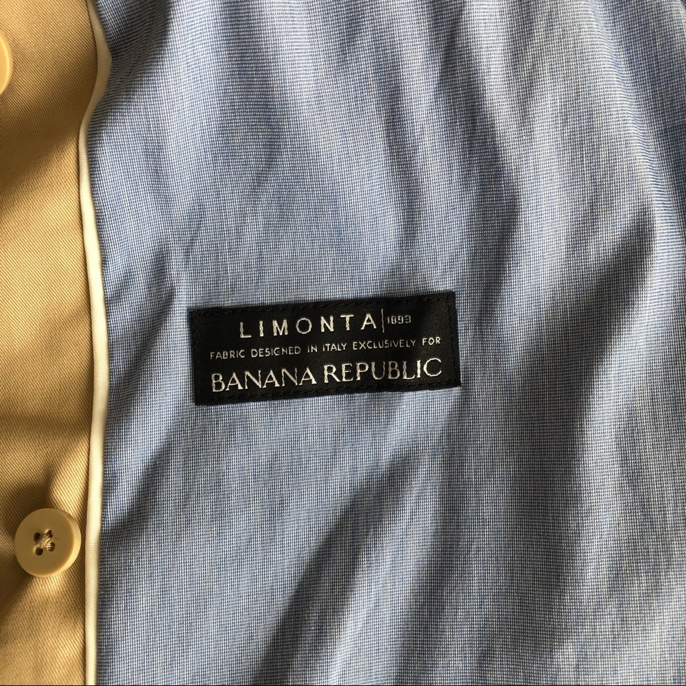 *SOLD* BANANA REPUBLIC Water-Resistant Short Trench Coat - Picture 11 of 11